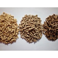 Пеллеты древесные серые индустриальные 8 мм мешки целофан 15 кг (Подмосковье)
